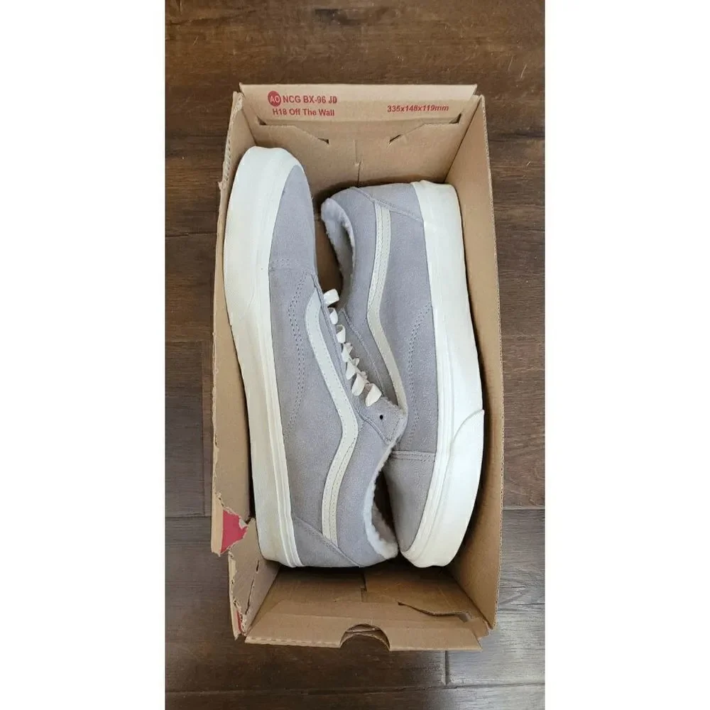 vans old skool cozy hug drizzle/mashmal women size 8.5